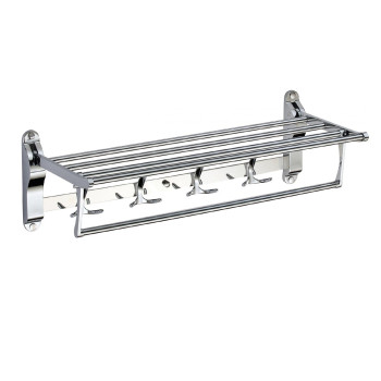 Полка для полотенец Savol S-006099, хром