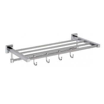 Полка для полотенец Savol S-509544, хром