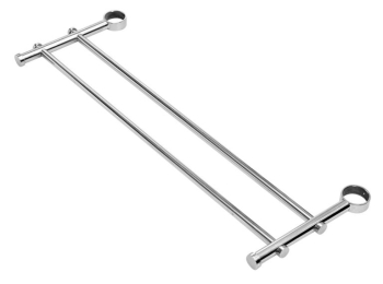 Полка раздвижная для п/с с круглым коллектором 32мм (500мм)