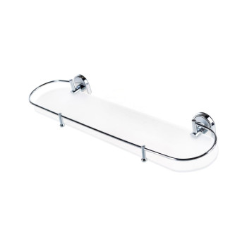 Полка стеклянная D-Lin D260700-1, хром