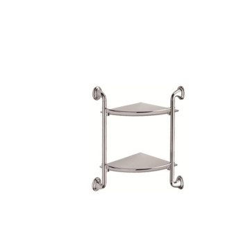 Полка стеклянная угловая D-Lin D262310, хром