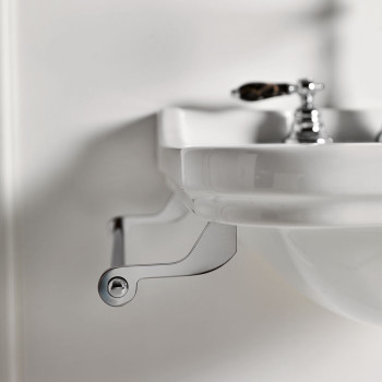 Полотенцедержатель боковой для раковин, 40см, цвет хром