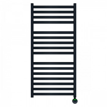 Полотенцесушитель электрический Lemark Bellario П16 LM68116EBL 500x1100, левый/правый, черный