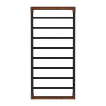 Полотенцесушитель электрический OPADIRIS Беланто OS12351BN черный матовый/светлый орех