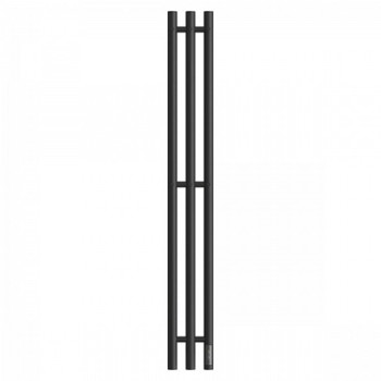 Полотенцесушитель электрический Point Деметра PN12822B П3 120x1200 диммер справа, черный