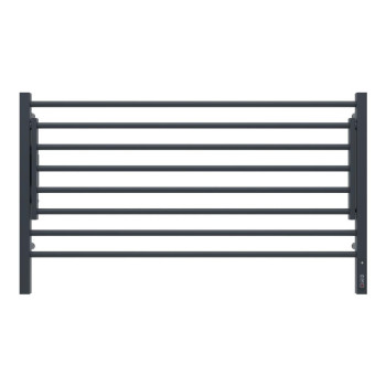 Полотенцесушитель электрический с полкой Terminus Горизонт П8 100х60 КС, черный муар