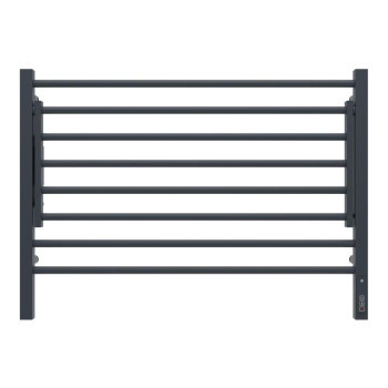 Полотенцесушитель электрический с полкой Terminus Горизонт П8 80х60 КС, черный муар