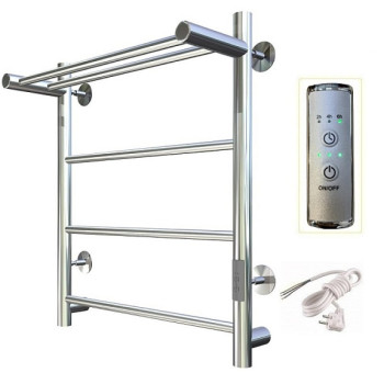 Полотенцесушитель электрический с полочкой (лесенка) Тругор Аспект Пэк сп 1 П 60х40 см