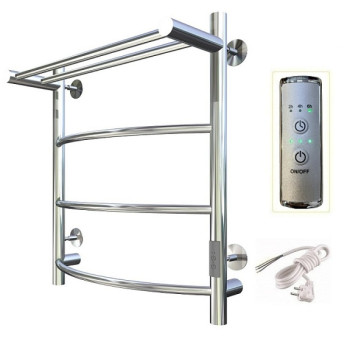 Полотенцесушитель электрический с полочкой (лесенка) Тругор Пэк сп 5 П 60х40 см