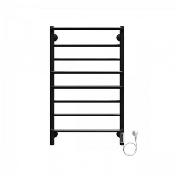 Полотенцесушитель электрический Terminus Евромикс П8 500x850, черный (RAL 9005 матовый)