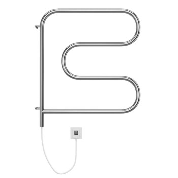 Полотенцесушитель электрический Terminus F-обр 60х60, поворотный