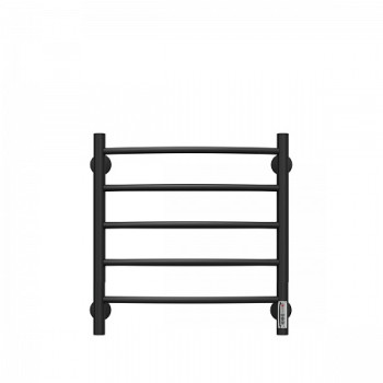 Полотенцесушитель электрический Terminus Классик П5 450x550, черный (RAL 9005 матовый)