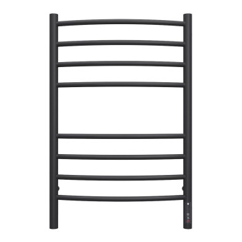 Полотенцесушитель электрический Terminus Классик П8 50х80 КС, черный муар