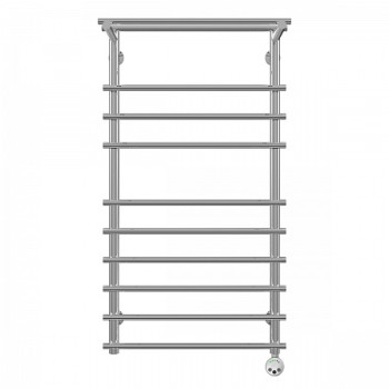 Полотенцесушитель электрический Terminus Ватра с полкой П10 500x996, ТЭН HT-1 300W, левый/правый