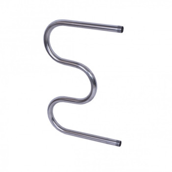 Полотенцесушитель М-обр 600х400 1" ТЕРА (нерж) без компл