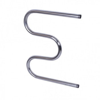 Полотенцесушитель М-обр 600х500 1" ТЕРА (нерж) без компл