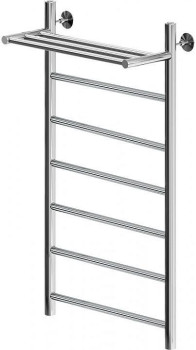 Полотенцесушитель водяной Aquanet Mauro 1000x500 с полкой