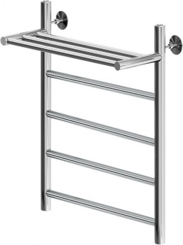 Полотенцесушитель водяной Aquanet Mauro 600x400 с полкой