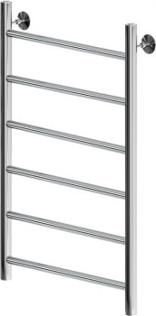 Полотенцесушитель водяной Aquanet Mauro 800x500 хром