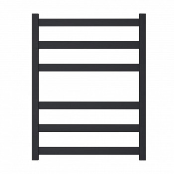 Полотенцесушитель водяной Point Меркурий PN83156B П6 500x600, черный