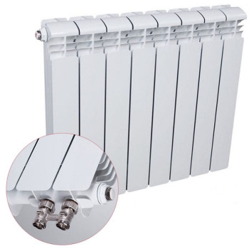 Радиатор Алюминиевый RIFAR Alum VL 350- 5 секций (нижнее левое подключение)