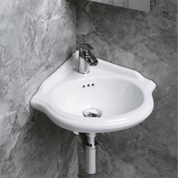 Раковина 35х35 см, 1 отв., цвет: белый