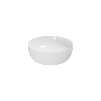 Раковина 40х40x14 см, без отв., цвет: белый