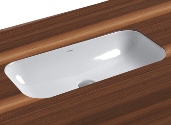 Раковина 69х38 см, без отв., цвет: белый