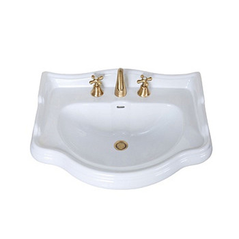 Раковина 69х52 см, 3 отв., цвет: белый