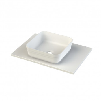 РАКОВИНА АНТАРЕС 380Х380, ЦВЕТ БЕЛЫЙ 380ММ Х 380ММ