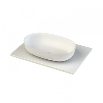 РАКОВИНА АТРИЯ, ЦВЕТ БЕЛЫЙ 550ММ Х 350ММ