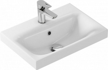 Раковина Cersanit мебельная MODUO 50 узкая 1 отв.(S-UM-MOD50SL/1)