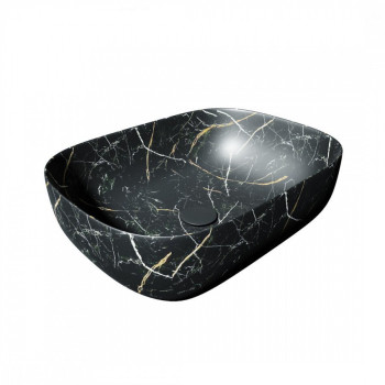 Раковина чаша Maretti FL13NS25-560MR, черный мрамор