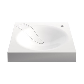 Раковина Paola Sergio 600, белый