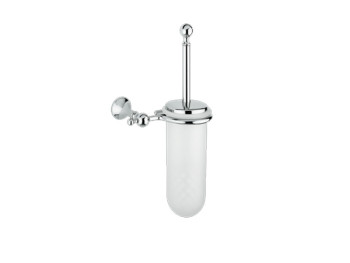 RE 223.51 CHROME Ершик настенный, колба-стекло, хром