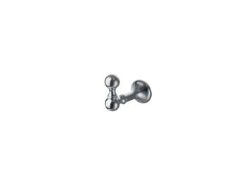 RE 241.39 CHROME/GOLD Крючок одинарный хром/золото