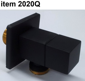 Reitano 2020Q угловой кран ½ - ⅜ , Matt Black