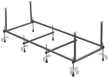 Roca 7.2486.6.100.0 Leon Монтажный комплект для акриловой ванны 1500x700 мм