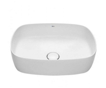 Roca 7.3275.0.000.0 Inspira Soft Раковина накладная 370х500 мм, перел. с кер. дон. клап. Ø72 мм
