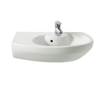 Roca 7.3275.1.800.0 Dama Senso Раковина накладная, полка слева, 680x420 мм, с отв. под смес., с