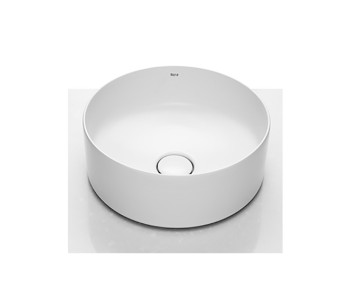 Roca 7.3275.2.300.0 Inspira Round Раковина накладная Ø37 мм, с керам. донным клапаном Ø72 мм