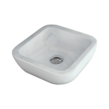 Roca 7.3276.5.400.0 Khroma Раковина накладная 400х400 мм, без отв. под смеситель, без отв. перел.