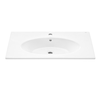 Roca 7.3278.2.600.0 Victoria Раковина 800х450 мм, с отв. под см., с отв. перелива, Unik Oval