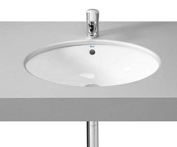 Roca 7.3278.7.100.1 Berna Раковина встраиваемая снизу 560х420х180 мм, без отв. под смес., с отв.