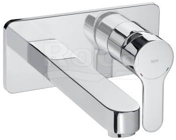 Roca 7.5A3L.0.9C0.0 L20 Смеситель для раковины 195 мм, настен. (внешняя монтажная часть)