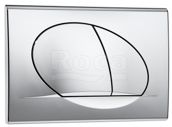 Roca 7.8901.1.40B.1 Active 42B Накладная панель, 2 объема, 255х170 мм, Хром глянцевый