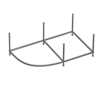 ROCA Z.RU93.0.286.8 Монтажный комплект к акриловой ванне Hall Angular 150х100 ZRU9302868