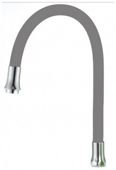 S134GY Излив РМС силиконовый (серый)