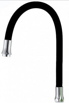 S50BL Излив РМС силиконовый (черный)