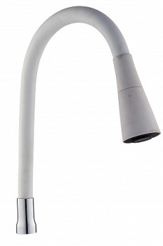 S55W-D Излив РМС силиконовый (белый)